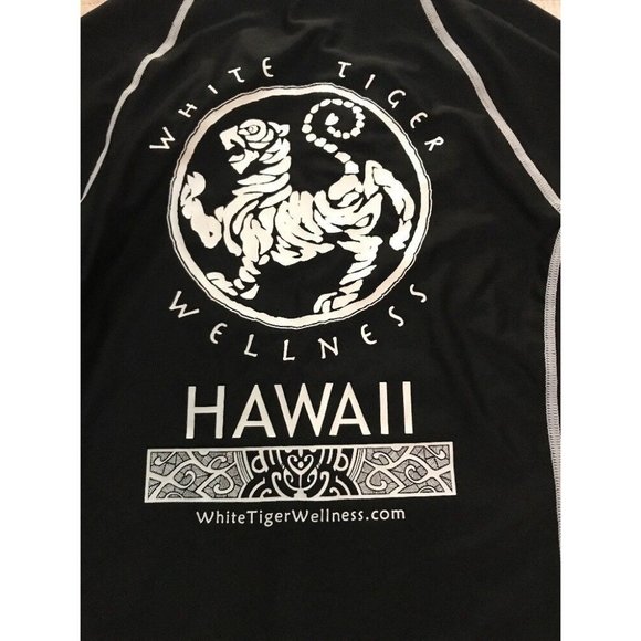 WHITE TIGER WELLNESS WOMEN'S LONGSLEEVE ACTIVEWEAR/FITNESS TOP BLACK SMALL SPF50 - Picture 8 of 8